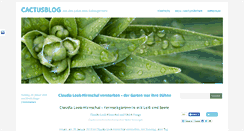 Desktop Screenshot of cactusblog.de