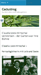 Mobile Screenshot of cactusblog.de